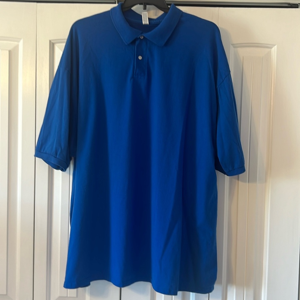Royal Blue Polo Type Shirt - 5xl